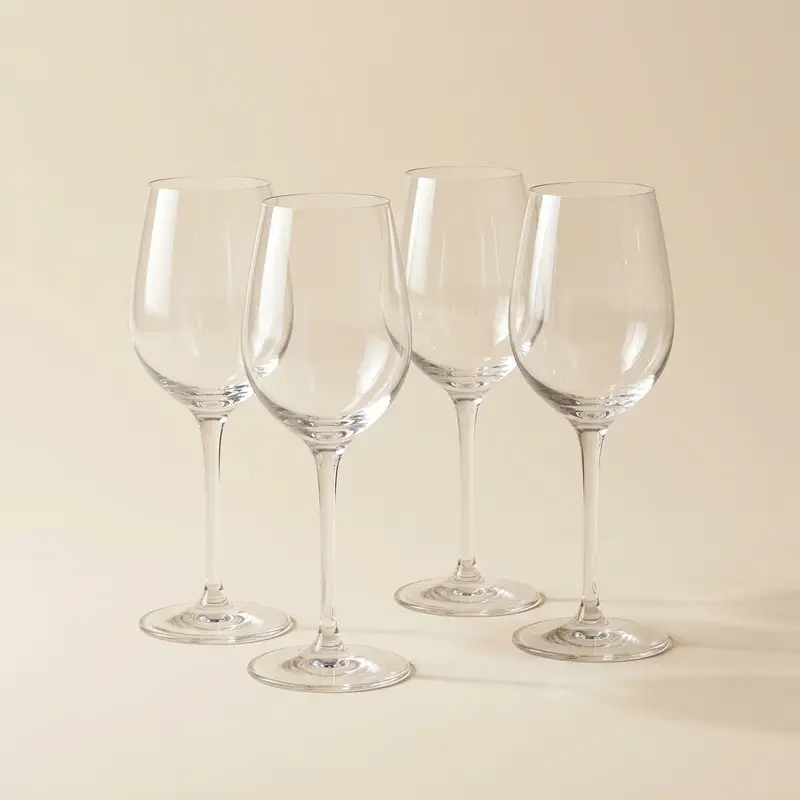 Ellis wine glasses, set of 4 in Clear